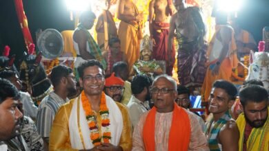 भिलाई में बड़ी धूमधाम के साथ जगन्नाथ यात्रा निकाली गई,विधायक देवेंद्र नेसभी की सुख समृद्धि के लिए जगन्नाथ स्वामी से की कामना