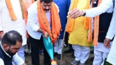 बेमेतरा: उप मुख्यमंत्री श्री विजय शर्मा ने ‘एक पेड़ माँ के नाम’ अभियान के तहत किया मौलसिरी के पौधे का रोपण