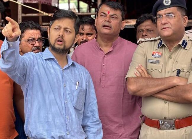 भिलाई के जंयती स्टेडियम जल्द होगी शिव महापुराण कथा, तैयारियां अंतिम चरण में, कलेक्टर , एसएसपी ने किया निरीक्षण