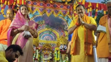 भिलाई: गुंडीचा मंडप में सांसद विजय बघेल ने निभाया राजा का कर्तव्य, जय जगन्नाथ से गूंजा शहर