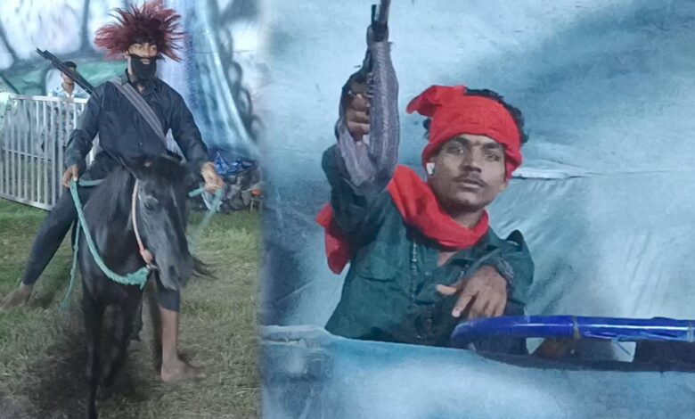 भिलाई सेक्टर-1 गणेश पंडाल में ‘खुल जा सिम सिम’ थीम आकर्षण का केंद्र, डाकुओं का अड्डा देखने को मिलेगा