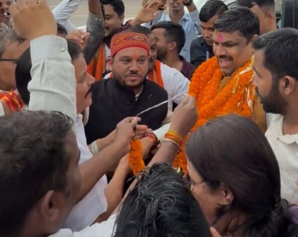 भाजपा मंडल भिलाई-03 ने किया कैबिनेट मंत्री गजेंद्र यादव का भव्य स्वागत भाजपा मंडल भिलाई-03 ने किया कैबिनेट मंत्री गजेंद्र यादव का भव्य स्वागत