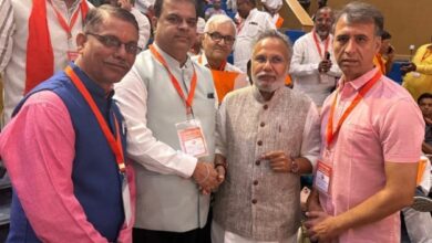 राजधानी दिल्ली में “एक देश – एक चुनाव” पर अजय भसीन के कार्यों की सराहना