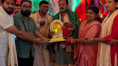 पर्वतराज थीम देख सांसद विजय बघेल बोले – अनोखी पहल