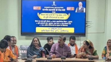 अन्नदाताओं का सम्मान — समृद्ध राष्ट्र का निर्माण : सांसद विजय बघेल