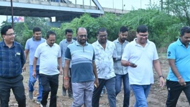 आयुक्त ने निर्माणाधीन SLRM सेंटर का किए निरीक्षण 