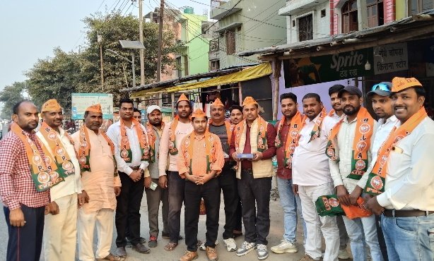 बिहार में एनडीए की प्रचंड जीत पर भाजपा कार्यकर्ताओं ने मनाया जश्न बिहार में एनडीए की प्रचंड जीत पर भाजपा कार्यकर्ताओं ने मनाया जश्न