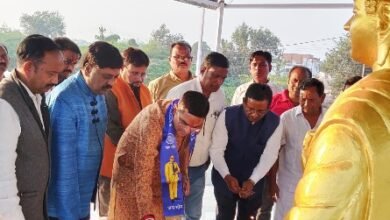 विधायक रिकेश सेन ने किया डॉ. बाबासाहेब अंबेडकर सांस्कृतिक भवन का लोकार्पण, संधारण व सौंदर्यीकरण के बाद भवन को मिला नया स्वरूप