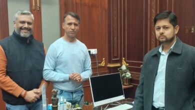 भिलाई चैंबर में जिला कलेक्टर अभिजीत सिंह का स्वागत – अभिनंदन