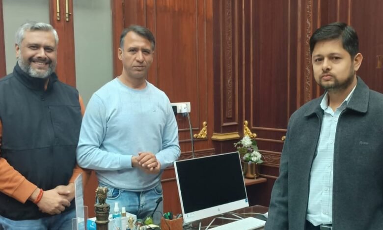 भिलाई चैंबर में जिला कलेक्टर अभिजीत सिंह का स्वागत – अभिनंदन