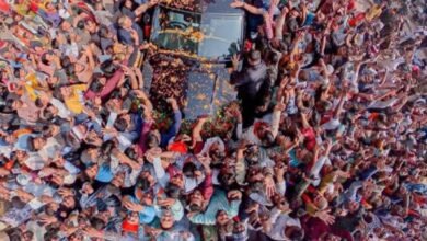 कथावाचक पंडित धीरेंद्र कृष्ण शास्त्री पहुंचे भिलाई युवा मोर्चा ने किया भव्य स्वागत