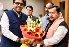 अतुल पर्वत ने भाजपा के कार्यकारी राष्ट्रीय अध्यक्ष नितिन नवीन से की मुलाकात, नए दायित्व पर दी बधाई