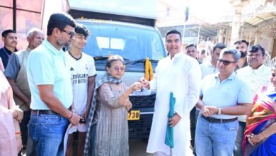 विधायक रिकेश सेन ने “स्वर्ग रथ” को दिखाई हरी झंडी, एक और सुविधा जनसेवार्थ समर्पित