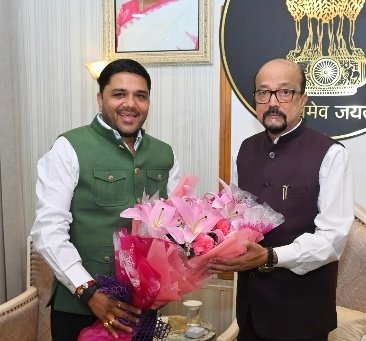 भिलाई से जुड़ी अहम समस्याओं पर राज्यपाल से मिले अतुल पर्वत, रिटेंशन मुद्दे पर हुई सार्थक चर्चा