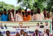 शेरगढ़ में VB-GRAMG पर कृषक श्रमिक जन जोहर चौपाल आयोजित ग्रामीण रोजगार व आजीविका पर जोर