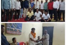 संगठन सृजन अभियान के तहत वार्ड 8 में कांग्रेस की बैठक