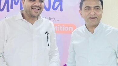 गोवा में मुख्यमंत्री डॉ. प्रमोद सावंत से मिले भाजपा नेता अतुल पर्वत