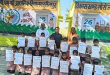 निपुण आकलन के बाद विद्यार्थियों को वितरित किए गए रिपोर्ट कार्ड