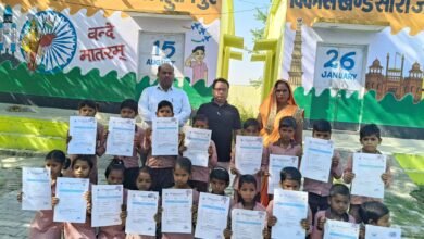 निपुण आकलन के बाद विद्यार्थियों को वितरित किए गए रिपोर्ट कार्ड