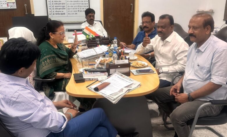 भिलाई इस्पात मज़दूर संघ ने सेक्टर-9 अस्पताल की अव्यवस्थाओं को लेकर प्रबंधन से की चर्चा