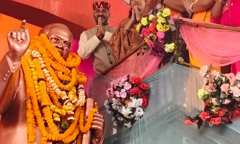 भाजपा ने भिलाई में डॉ. अंबेडकर की 136वीं जयंती पर किए व्यापक आयोजन भाजपा ने भिलाई में डॉ. अंबेडकर की 136वीं जयंती पर किए व्यापक आयोजन