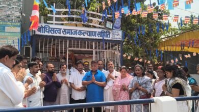 कोसा नगर कांग्रेस ने श्रद्धा व सम्मान के साथ मनाई डॉ. आंबेडकर की 135वीं जयंती कोसा नगर कांग्रेस ने श्रद्धा व सम्मान के साथ मनाई डॉ. आंबेडकर की 135वीं जयंती