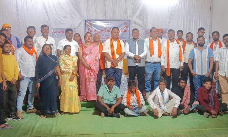 भाजपा द्वारा जिला स्तरीय मजदूर दिवस का आयोजन संपन्न