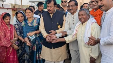 सांसद के हाथों भूमिपूजन, अरसनारा को मिली विकास की सौगात