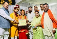 भिलाई -3 में सामूहिक विवाह का भव्य आयोजन, 13 जोड़े बने जीवनसाथी—प्रत्येक को ₹35 हजार की सहायता
