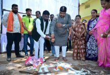 पटरीपार क्षेत्र में सतनाम भवन निर्माण का शुभारंभ, मंत्री गजेन्द्र यादव ने की पूजा-अर्चना