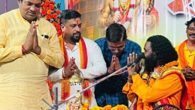 जय श्रीराम के जयकारों से गूंजा खमरिया भाठा, दिव्य श्रीराम कथा का शुभारंभ