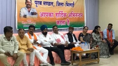भिलाई नगर विधानसभा के तीनों मंडलों में भाजपा की संगठनात्मक बैठक, बूथ सशक्तिकरण पर जोर