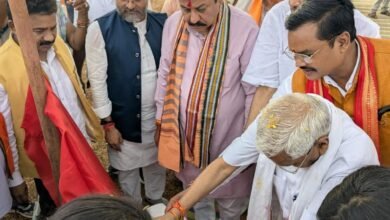 आहिवारा में भाजपा मंडल कार्यालय निर्माण का भूमि पूजन, सांसद विजय बघेल ने किया शुभारंभ संगठनात्मक गतिविधियों का प्रमुख केंद्र बनेगा मंडल कार्यालय- विजय बघेल आहिवारा में भाजपा मंडल कार्यालय निर्माण का भूमि पूजन, सांसद विजय बघेल ने किया शुभारंभ संगठनात्मक गतिविधियों का प्रमुख केंद्र बनेगा मंडल कार्यालय- विजय बघेल