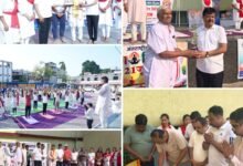 बालाजी विद्या मंदिर में 12वां अंतर्राष्ट्रीय योग दिवस उत्साह और उल्लास के साथ संपन्न