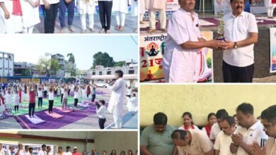बालाजी विद्या मंदिर में 12वां अंतर्राष्ट्रीय योग दिवस उत्साह और उल्लास के साथ संपन्न बालाजी विद्या मंदिर में 12वां अंतर्राष्ट्रीय योग दिवस उत्साह और उल्लास के साथ संपन्न