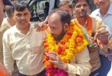 भाजपा बृज क्षेत्र के नवनियुक्त अध्यक्ष पूरन लाल लोधी का नगरिया में भव्य स्वागत मंडल अध्यक्ष मनोज चौहान के नेतृत्व में हुआ स्वागत समारोह
