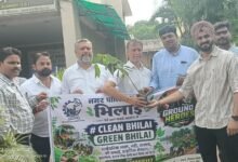 हर M के सामने एक पेड़ लगाने का संकल्प, भिलाई चेंबर ने व्यापारियों को किया प्रेरित हरित भिलाई अभियान को मिलेगा बढ़ावा, व्यापारियों ने पर्यावरण संरक्षण का लिया संकल्प