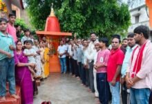 समस्त संकल्प अभियान के तहत वैशाली नगर मंडल में मनई गई संत गुरु रविदास महाराज की 650वीं जयंती