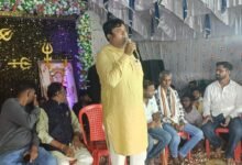 कृष्णानगर में जस गीत एवं झांकी प्रतियोगिता का भव्य आयोजन लोक कलाकार दुकालू यादव की प्रस्तुति ने बांधा समां