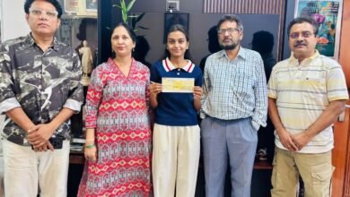 उच्च शिक्षा के लिए अन्वी गणवीर को मिला ₹20 हजार का आर्थिक सहयोग