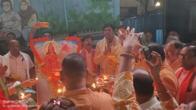 अखंड भारत माता की आरती में गूंजा राष्ट्रभक्ति का संदेश 