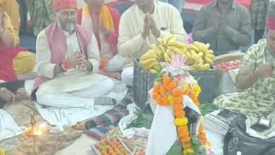 भाजपा जिला कार्यालय भिलाई में गूंजे हर-हर महादेव के जयकारे, हुआ भव्य रुद्राभिषेक भाजपा जिला कार्यालय भिलाई में गूंजे हर-हर महादेव के जयकारे, हुआ भव्य रुद्राभिषेक