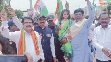 तिरंगे के साथ निकली भव्य यात्रा, जयघोष से गूंजा भिलाई युवाओं ने निकाली तिरंगा यात्रा, दिखा देशभक्ति का जज्बा
