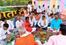 लालमैदान में मातारानी के भव्य पंडाल का भूमिपूजन, 55वें वर्ष में प्रवेश करेगा दुर्गोत्सव