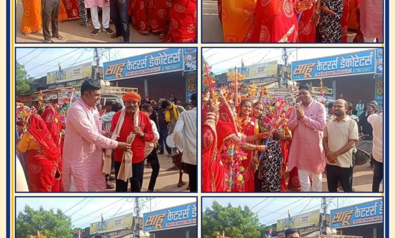श्रीकृष्ण जन्माष्टमी पर यादव समाज ने निकाली भव्य शोभायात्रा, भाजपा नेता कन्हैया सोनी हुए शामिल