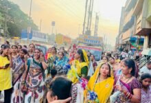 भिलाई-3 में कृष्ण जन्माष्टमी पर कोसरिया यादव समाज ने निकाली भव्य शोभायात्रा