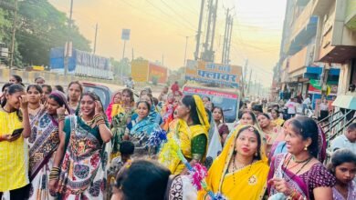 भिलाई-3 में कृष्ण जन्माष्टमी पर कोसरिया यादव समाज ने निकाली भव्य शोभायात्रा भिलाई-3 में कृष्ण जन्माष्टमी पर कोसरिया यादव समाज ने निकाली भव्य शोभायात्रा