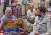 विवेकानंद विचार मंच पहुंचावृद्धजनों के बीच, जन्मदिन व विशेष अवसरों पर बुजुर्गों के साथ समय बिताने की अपील