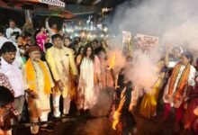 राहुल गांधी के पुतला दहन में भाजपा महिला मोर्चा ने जताया विरोध