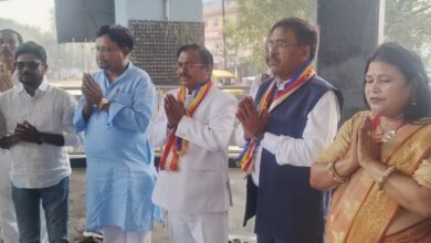 अंबेडकर चौक पावर हाउस में मनाया गया धम्मचक्र प्रवर्तन दिवस